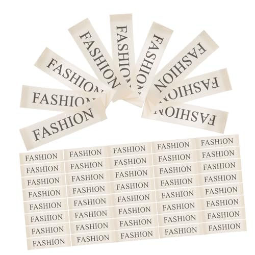 Mikikit 100 Stück Kleidungsetiketten zum Annähen Bestickte Stofflabels für Handgemachte Kleidung Flexible Baumwoll Labels DIY Nähzubehör für Pullover Jeans Taschen und Hüte Mikikit 100 Stück Kleidungsetiketten zum Annähen Bestickte Stofflabels für Handgemachte Kleidung Flexible Baumwoll Labels DIY Nähzubehör für Pullover Jeans Taschen und Hüte von Mikikit