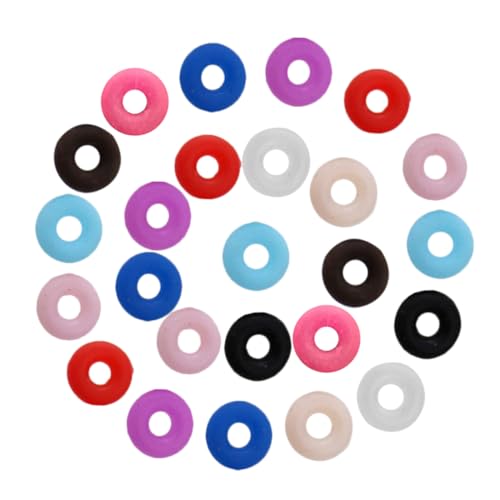Mikikit 100 Stück Rutschfeste Gummiringe für Armbänder Stopper Perlen Langlebig und Vielseitig für Schmuckherstellung und DIY Bastelprojekte Farben Mikikit 100 Stück Rutschfeste Gummiringe für Armbänder Stopper Perlen Langlebig und Vielseitig für Schmuckherstellung und DIY Bastelprojekte Farben von Mikikit