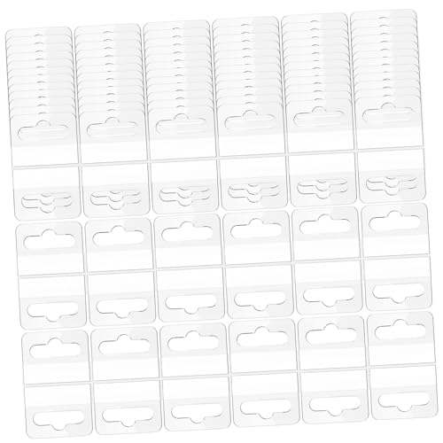 Mikikit 100 Stück Teiliges Selbstklebende Transparente Aufhängelaschen für Regale und Verkaufstheken Stark Haftend Vielseitig Einsetzbar für Einzelhandels und Bürodisplays Mikikit 100 Stück Teiliges Selbstklebende Transparente Aufhängelaschen für Regale und Verkaufstheken Stark Haftend Vielseitig Einsetzbar für Einzelhandels und Bürodisplays von Mikikit