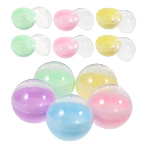 Mikikit 100 Stück -schale in Macaron-farbe Kapseln Für Verkaufsautomaten Kaugummiballmaschine Klare Bälle Spielzeugautomat Groß Runde Kapseln Aus Dem Automaten Pp Mikikit 100 Stück -schale in Macaron-farbe Kapseln Für Verkaufsautomaten Kaugummiballmaschine Klare Bälle Spielzeugautomat Groß Runde Kapseln Aus Dem Automaten Pp von Mikikit