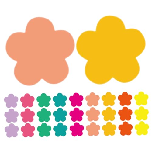 Mikikit 108 Stück Teiliges Buntes Blumen Papier Ausschnitt aus Robustem Karton Vielseitige Pinnwand und Klassenzimmerdekoration Klebepunkten für DIY Projekte und Bildungsaktivitäten Mikikit 108 Stück Teiliges Buntes Blumen Papier Ausschnitt aus Robustem Karton Vielseitige Pinnwand und Klassenzimmerdekoration Klebepunkten für DIY Projekte und Bildungsaktivitäten von Mikikit