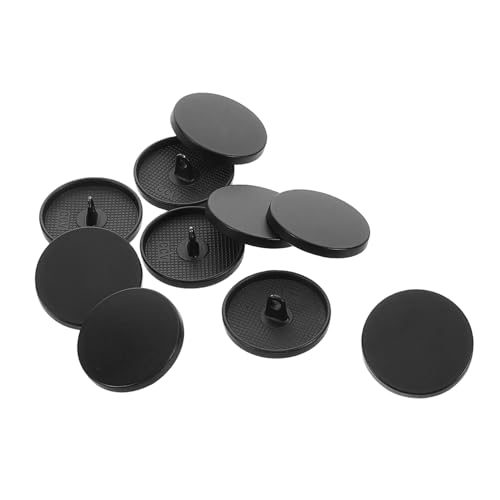Mikikit 10Stücke Flache Schwarze Metallknöpfe Stilvolle Handgenähte Knöpfe Robustem Metall für Mäntel Jacken Pullover und Hosen Langlebig und Elegant Mikikit 10Stücke Flache Schwarze Metallknöpfe Stilvolle Handgenähte Knöpfe Robustem Metall für Mäntel Jacken Pullover und Hosen Langlebig und Elegant von Mikikit
