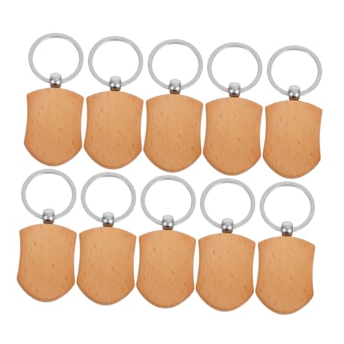 Mikikit 10Stücke Holz Schlüsselanhänger Blanko für DIY Gravur Robust und Langlebig für Persönliche und Weihnachtsdekorationen Vielseitig Einsetzbar Mikikit 10Stücke Holz Schlüsselanhänger Blanko für DIY Gravur Robust und Langlebig für Persönliche und Weihnachtsdekorationen Vielseitig Einsetzbar von Mikikit