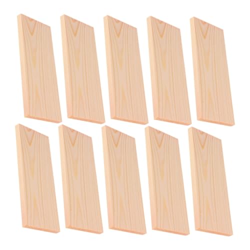 Mikikit 10Stücke Rechteckige Kiefernholzplatten DIY Bastelmaterial für Schulprojekte Modellbau und Handwerksarbeiten Mikikit 10Stücke Rechteckige Kiefernholzplatten DIY Bastelmaterial für Schulprojekte Modellbau und Handwerksarbeiten von Mikikit