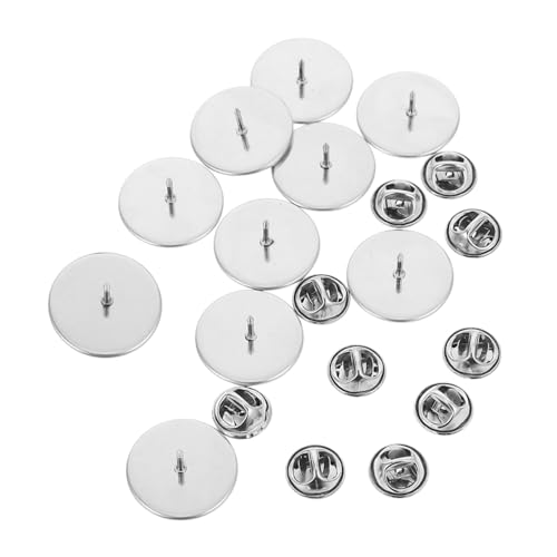 Mikikit 10Stücke Rückseite für Anstecknadeln Pin für Broschen und Krawattennadeln Installieren für DIY Schmuckherstellung Mikikit 10Stücke Rückseite für Anstecknadeln Pin für Broschen und Krawattennadeln Installieren für DIY Schmuckherstellung von Mikikit