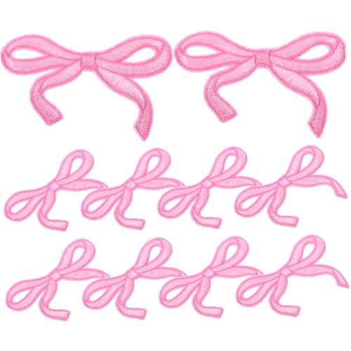 Mikikit 10Stücke Süße Schleifen Patches zum Aufbügeln für Kleidung Rucksack und Hüte Langlebige Einfach Anzuwendende Aufnäher mit Feiner Stickerei für DIY Dekoration und Reparatur Mikikit 10Stücke Süße Schleifen Patches zum Aufbügeln für Kleidung Rucksack und Hüte Langlebige Einfach Anzuwendende Aufnäher mit Feiner Stickerei für DIY Dekoration und Reparatur von Mikikit
