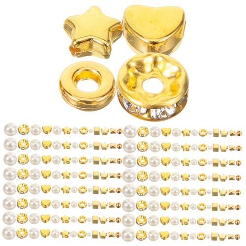Mikikit 1170 Stück Teiliges Acryl Perlen Kleine Bunte Spacer Beads für DIY Schmuckherstellung Langlebige Vielseitige Schmuckperlen für Armbänder Halsketten und Bastelprojekte Mikikit 1170 Stück Teiliges Acryl Perlen Kleine Bunte Spacer Beads für DIY Schmuckherstellung Langlebige Vielseitige Schmuckperlen für Armbänder Halsketten und Bastelprojekte von Mikikit