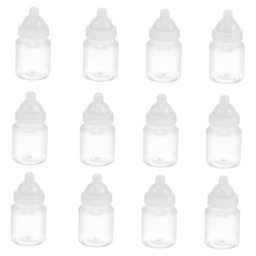 Mikikit 12 Stück Süßigkeiten Box Babyparty -dekorationen Deckel Babyflaschengeschenke Für Die Babyparty Süßigkeitenkästen Für Partybevorzugungen Zubehör Für Die Babyparty Weiß Plastik Mikikit 12 Stück Süßigkeiten Box Babyparty -dekorationen Deckel Babyflaschengeschenke Für Die Babyparty Süßigkeitenkästen Für Partybevorzugungen Zubehör Für Die Babyparty Weiß Plastik von Mikikit