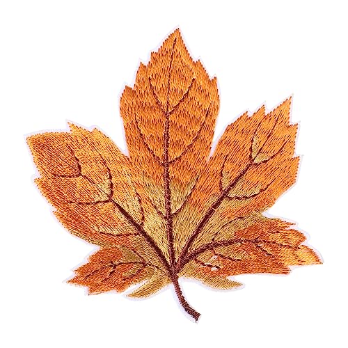 Mikikit 12 Stück Teiliges Ahornblatt Stickerei Aufnäher Bügelfähige Farbenfrohe Hot Melt Stoffpatches für Kleidung Taschen Hüte DIY Nähzubehör zur Dekoration und Reparatur im Herbst Mikikit 12 Stück Teiliges Ahornblatt Stickerei Aufnäher Bügelfähige Farbenfrohe Hot Melt Stoffpatches für Kleidung Taschen Hüte DIY Nähzubehör zur Dekoration und Reparatur im Herbst von Mikikit