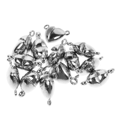Mikikit 12Sätze Herzförmige Magnetverschlüsse DIY Schmuckverschluss für Armbänder und Sicherer Magnet Mühelose Verbindung Vielseitige Gestaltungsmöglichkeiten Mikikit 12Sätze Herzförmige Magnetverschlüsse DIY Schmuckverschluss für Armbänder und Sicherer Magnet Mühelose Verbindung Vielseitige Gestaltungsmöglichkeiten von Mikikit