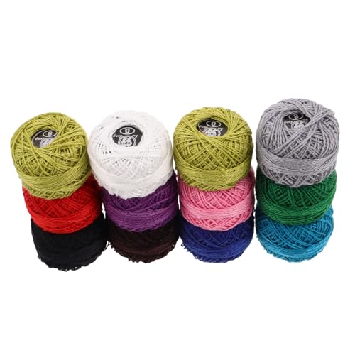 Mikikit 12Stücke Teiliges Stickgarn Langlebige und Farbenfrohe Fäden für DIY Projekte und Kreuzstich Armbänder und Handarbeiten Mikikit 12Stücke Teiliges Stickgarn Langlebige und Farbenfrohe Fäden für DIY Projekte und Kreuzstich Armbänder und Handarbeiten von Mikikit