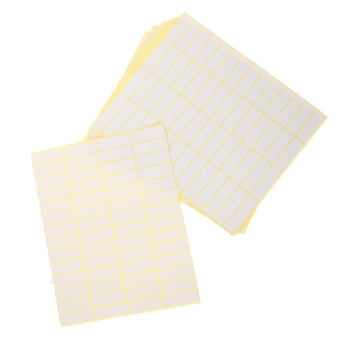 Mikikit 15 Blatt Weiße Selbstklebende Preisschilder Aufkleber Ablösbare Kleine Klebeetiketten für Preisgestaltung Organisation und Klassifizierung im Büro Haushalt und Kleinunternehmen Mikikit 15 Blatt Weiße Selbstklebende Preisschilder Aufkleber Ablösbare Kleine Klebeetiketten für Preisgestaltung Organisation und Klassifizierung im Büro Haushalt und Kleinunternehmen von Mikikit