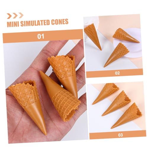 Mikikit 15 Stück Teiliges Mini Eistüten Charm Realistische Leere Eiscreme für DIY Schmuck Handyhüllen Dekoration und Bastelprojekte Süße Telefon Case Accessoires Mikikit 15 Stück Teiliges Mini Eistüten Charm Realistische Leere Eiscreme für DIY Schmuck Handyhüllen Dekoration und Bastelprojekte Süße Telefon Case Accessoires von Mikikit