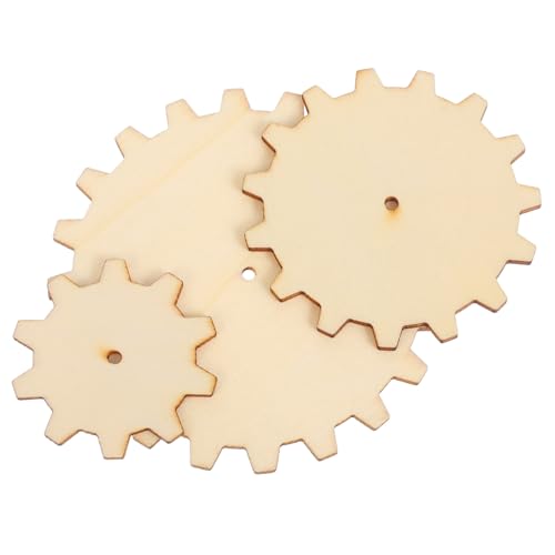 Mikikit 15Stücke DIY Holzzahnräder Naturholz für Projekte Unbemalt zum Basteln Lernen und Dekorieren Fördert Feinmotorik und Kreativität Mikikit 15Stücke DIY Holzzahnräder Naturholz für Projekte Unbemalt zum Basteln Lernen und Dekorieren Fördert Feinmotorik und Kreativität von Mikikit
