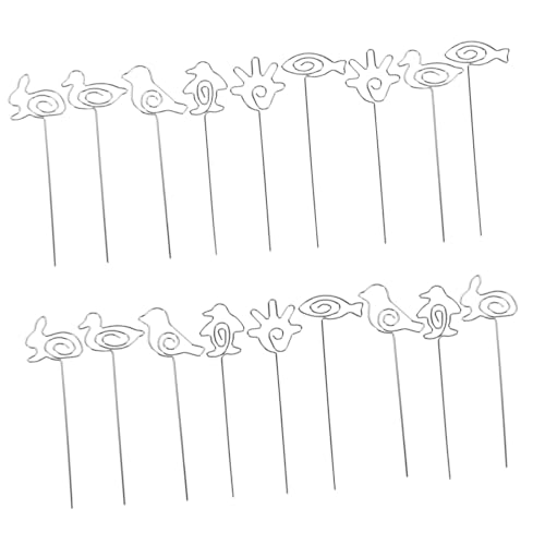 Mikikit 18 Stück Teiliges Metall Kartenhalter mit Sicherem Clip Vielseitig Einsetzbar für Büro Zuhause Hochzeiten und DIY Projekte Stilvolle Grafikdesigns Fisch Hand Vogel Hase Ente Mikikit 18 Stück Teiliges Metall Kartenhalter mit Sicherem Clip Vielseitig Einsetzbar für Büro Zuhause Hochzeiten und DIY Projekte Stilvolle Grafikdesigns Fisch Hand Vogel Hase Ente von Mikikit