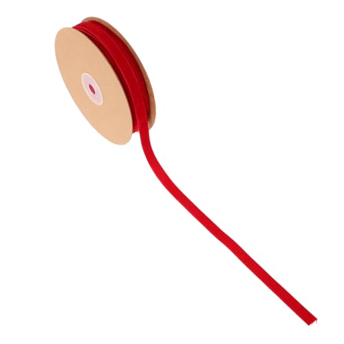 Mikikit 1Rolle Einseitiges Flockenband für DIY Bastelprojekte Weiches Handwerksband für Haarbögen Kleidung und Dekoration für Heimtextilien und Anwendungen Mikikit 1Rolle Einseitiges Flockenband für DIY Bastelprojekte Weiches Handwerksband für Haarbögen Kleidung und Dekoration für Heimtextilien und Anwendungen von Mikikit