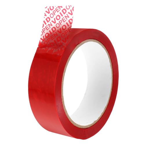 Mikikit 1Rolle Klebeband mit Open Funktion Manipulationssicheres Sicherheitsband für Sichere Verpackung und Diebstahlschutz für Unternehmen von Mikikit
