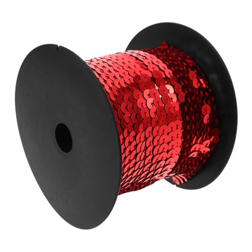 Mikikit 1Rolle Paillettenbesatz Elastisches Band für DIY Kunsthandwerk Glänzendes Kostüm Paillettenstreifenband Vielseitig Einsetzbar für Nähprojekte und Dekorationen Hohe Haltbarkeit Mikikit 1Rolle Paillettenbesatz Elastisches Band für DIY Kunsthandwerk Glänzendes Kostüm Paillettenstreifenband Vielseitig Einsetzbar für Nähprojekte und Dekorationen Hohe Haltbarkeit von Mikikit