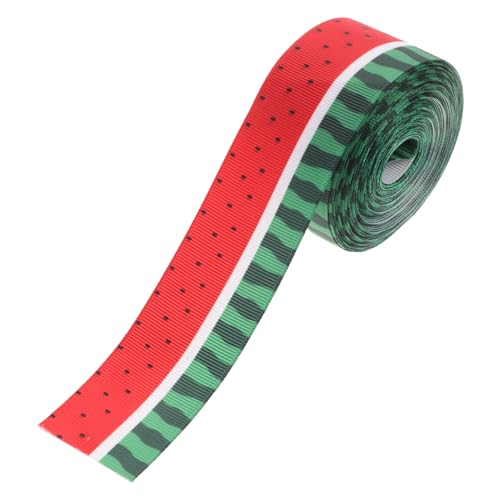 Mikikit 1Rolle Wassermelonenband Dekorationsband für DIY Mehrzweck Bastelbänder Leicht und Tragbar für Geschenkverpackungen und Bastelprojekte Mikikit 1Rolle Wassermelonenband Dekorationsband für DIY Mehrzweck Bastelbänder Leicht und Tragbar für Geschenkverpackungen und Bastelprojekte von Mikikit