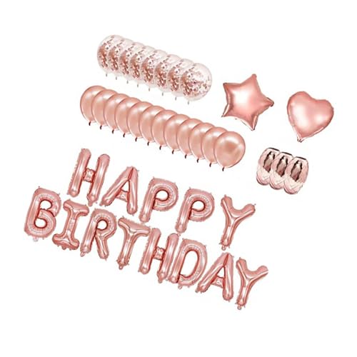 Mikikit 1Satz Teiliges für Geburtstagsfeiern Folienballons Sternballons und Dekorationen für Unvergessliche Partys und Fotohintergründe Party Ornamente Mikikit 1Satz Teiliges für Geburtstagsfeiern Folienballons Sternballons und Dekorationen für Unvergessliche Partys und Fotohintergründe Party Ornamente von Mikikit