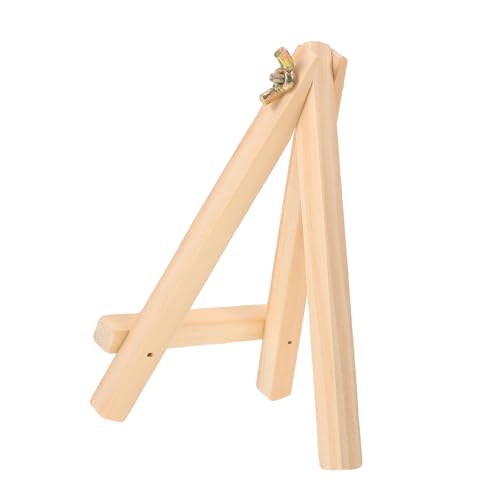 Mikikit 1Stück Kleine Tischstaffelei Holz A Rahmen für Fotomalerei Stabiler Bilderrahmenhalter Handgefertigt Buchenholz für Künstler und Präsentationsständer Mikikit 1Stück Kleine Tischstaffelei Holz A Rahmen für Fotomalerei Stabiler Bilderrahmenhalter Handgefertigt Buchenholz für Künstler und Präsentationsständer von Mikikit