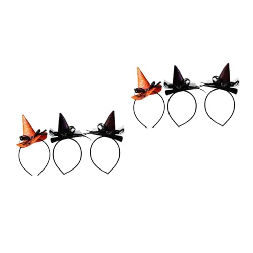 Mikikit 2 Sätze Halloween Kopfschnalle Halloween Haarspangen Halloween Hut Stirnbänder Party Stirnband Stirnbänder Accessoire Kleines Hexenhut Stirnband Cosplay 3 Stücke * 2 Mikikit 2 Sätze Halloween Kopfschnalle Halloween Haarspangen Halloween Hut Stirnbänder Party Stirnband Stirnbänder Accessoire Kleines Hexenhut Stirnband Cosplay 3 Stücke * 2 von Mikikit