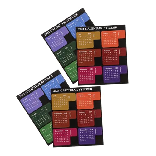 Mikikit 2 Sätze Selbstklebende Kalenderaufkleber Notizblock Index Sticker Bunte Planer Klebezettel für Büro Schule Alltag Tragbar und Praktisch Mikikit 2 Sätze Selbstklebende Kalenderaufkleber Notizblock Index Sticker Bunte Planer Klebezettel für Büro Schule Alltag Tragbar und Praktisch von Mikikit