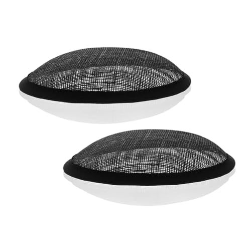 Mikikit 2 Stück DIY Fascinator Hut Basis aus Mesh und Filz Runde Hutunterlage für Frauen Zubehör für Kreative Kopfbedeckungen für Bastelprojekte und Hutgestaltung Mikikit 2 Stück DIY Fascinator Hut Basis aus Mesh und Filz Runde Hutunterlage für Frauen Zubehör für Kreative Kopfbedeckungen für Bastelprojekte und Hutgestaltung von Mikikit