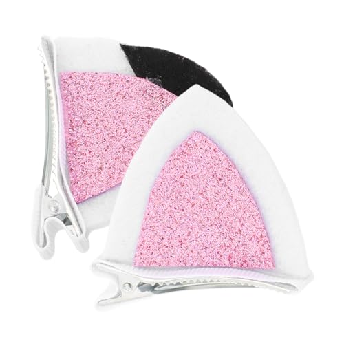 Mikikit 2 Stück Süße Haarnadel Süßes Haarzubehör Kätzchen Haarspange Katzenkostümohren Katzenohren Clips Katze Haarnadel Halloween-Katzenohren niedliche Haaraccessoires gefühlt Rosa Mikikit 2 Stück Süße Haarnadel Süßes Haarzubehör Kätzchen Haarspange Katzenkostümohren Katzenohren Clips Katze Haarnadel Halloween-Katzenohren niedliche Haaraccessoires gefühlt Rosa von Mikikit