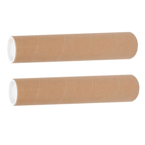 Mikikit 2 Stück Teiliges Poster Versandröhren mit Endkappen Stabile Dokumentenlagerung für Kunstwerke Dickwandige Kartonröhren als Map Storage und Shipping Tube Mikikit 2 Stück Teiliges Poster Versandröhren mit Endkappen Stabile Dokumentenlagerung für Kunstwerke Dickwandige Kartonröhren als Map Storage und Shipping Tube von Mikikit