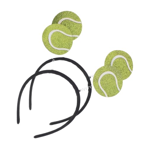 Mikikit 2 Stück Teiliges Tennis Stirnband mit Federdesign Leichtes Komfortables Haarband für Party und Sport Geeignet für Damen und Herren Kreative Haarreifen für Festliche Outfits und Mikikit 2 Stück Teiliges Tennis Stirnband mit Federdesign Leichtes Komfortables Haarband für Party und Sport Geeignet für Damen und Herren Kreative Haarreifen für Festliche Outfits und von Mikikit