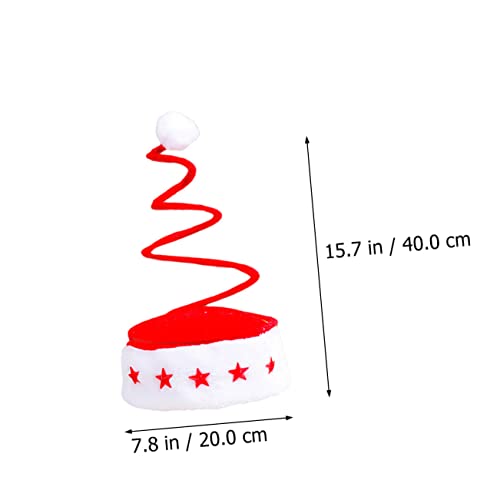 Mikikit 2 Stück Teiliges Weihnachtsmützen Lustige Federhut Kostüm Zubehör Party Dekoration Leicht und Langlebig aus Material Geeignet für Mädchen Jungen Mikikit 2 Stück Teiliges Weihnachtsmützen Lustige Federhut Kostüm Zubehör Party Dekoration Leicht und Langlebig aus Material Geeignet für Mädchen Jungen von Mikikit