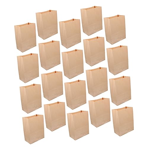 Mikikit 20 Stck Teiliges Kleine Braune Kraftpapierbeutel Vielseitige Papiertüten ohne Henkel für Snacks und Aufbewahrung Reißfest Wiederverwendbar Umweltfreundlich Praktisch für Haushalt Mikikit 20 Stck Teiliges Kleine Braune Kraftpapierbeutel Vielseitige Papiertüten ohne Henkel für Snacks und Aufbewahrung Reißfest Wiederverwendbar Umweltfreundlich Praktisch für Haushalt von Mikikit