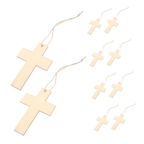 Mikikit 20 Stück Holzspan-Ornamente Mini-Holzkreuze Holz-Querschnitte leeres Holzkreuz Holzrahmen für Handwerk sonntags schulkreuz Kreuzschild aus Holz leere Holzausschnitte hölzern Beige Mikikit 20 Stück Holzspan-Ornamente Mini-Holzkreuze Holz-Querschnitte leeres Holzkreuz Holzrahmen für Handwerk sonntags schulkreuz Kreuzschild aus Holz leere Holzausschnitte hölzern Beige von Mikikit