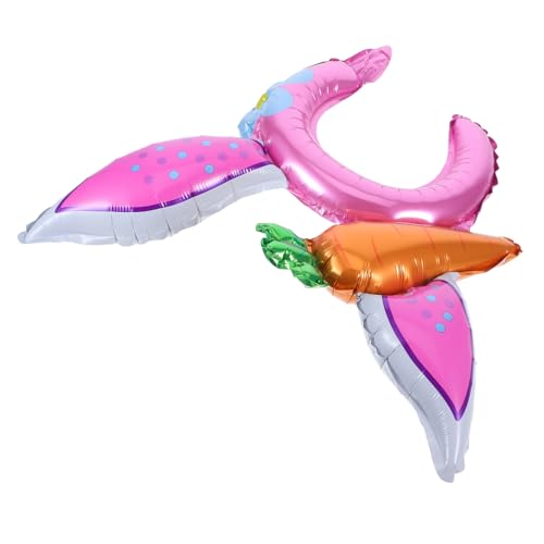Mikikit 20 Stück Kaninchen-Ballon-Kopfschmuck Haarbänder mit Hasenohren Osterkopfschmuck Party Hasenohren Haarband Ballon-Stirnband osterohren stirnband Aluminiumfolie Rosa Mikikit 20 Stück Kaninchen-Ballon-Kopfschmuck Haarbänder mit Hasenohren Osterkopfschmuck Party Hasenohren Haarband Ballon-Stirnband osterohren stirnband Aluminiumfolie Rosa von Mikikit