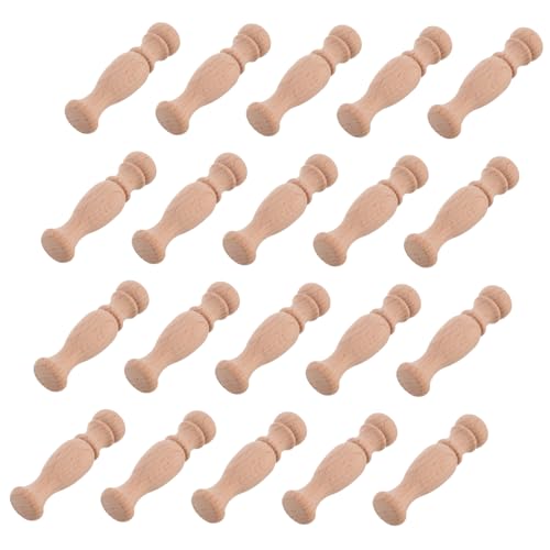 Mikikit 20 Stück Römische Hauptstadt Stöcke Zum Basteln Holzstäbe Zum Basteln Holzhandwerk Balusterspindeln Römischer Säulenständer Holzstange Römische Säule Beige Hölzern Mikikit 20 Stück Römische Hauptstadt Stöcke Zum Basteln Holzstäbe Zum Basteln Holzhandwerk Balusterspindeln Römischer Säulenständer Holzstange Römische Säule Beige Hölzern von Mikikit