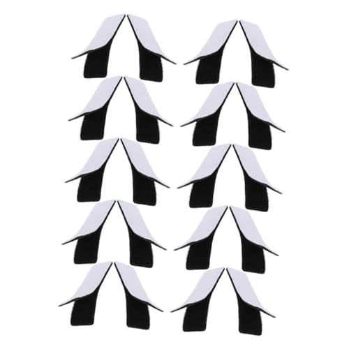 Mikikit 20 Stück Selbstklebender Klettstreifen Klettband Selbstklebendes Klebeband Strapazierfähige Klebestreifen Hakenschlaufen-klebeband Nylon Black Mikikit 20 Stück Selbstklebender Klettstreifen Klettband Selbstklebendes Klebeband Strapazierfähige Klebestreifen Hakenschlaufen-klebeband Nylon Black von Mikikit
