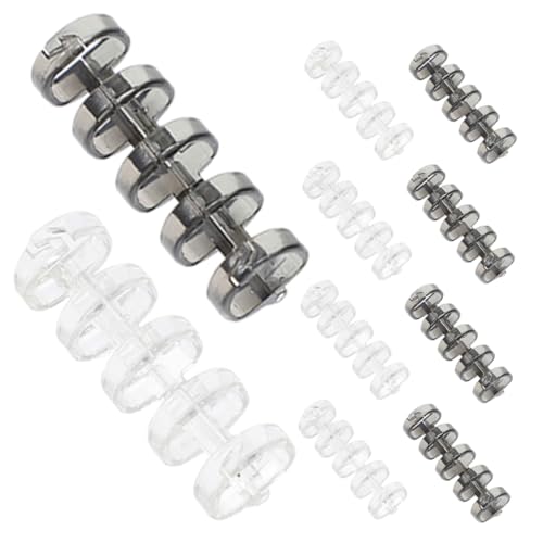 Mikikit 20 Stück Teiliges Abnehmbare Binder Rings Kunststoffringe für Karteikarten Scrapbook Binder Rings für DIY Projekte Glatte Oberfläche Leicht und Vielseitig für Notizbücher Planer Mikikit 20 Stück Teiliges Abnehmbare Binder Rings Kunststoffringe für Karteikarten Scrapbook Binder Rings für DIY Projekte Glatte Oberfläche Leicht und Vielseitig für Notizbücher Planer von Mikikit