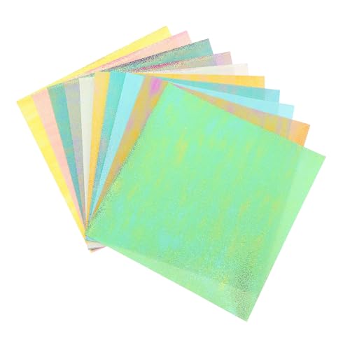 Mikikit 20Blätter Origami Papier Glitzerndes Faltpapier für DIY Kunsthandwerk Scrapbooking und Projekte für Erwachsene Mikikit 20Blätter Origami Papier Glitzerndes Faltpapier für DIY Kunsthandwerk Scrapbooking und Projekte für Erwachsene von Mikikit
