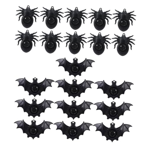 Mikikit 20Stücke Halloween Fledermauspfeifen Kinderpfeife für Halloween Party Geräuschmacher mit Cartoonhaftem Design für Partygeschenke Mikikit 20Stücke Halloween Fledermauspfeifen Kinderpfeife für Halloween Party Geräuschmacher mit Cartoonhaftem Design für Partygeschenke von Mikikit