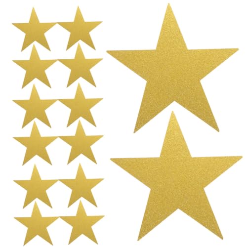 Mikikit 24 Stück Geburtstag Konfetti Partydekorationen mit Sternenmotiv Sterndekorationen für Partys Tischkonfetti Kartonausschnitte Sterne Dekorationen Papier Golden Mikikit 24 Stück Geburtstag Konfetti Partydekorationen mit Sternenmotiv Sterndekorationen für Partys Tischkonfetti Kartonausschnitte Sterne Dekorationen Papier Golden von Mikikit