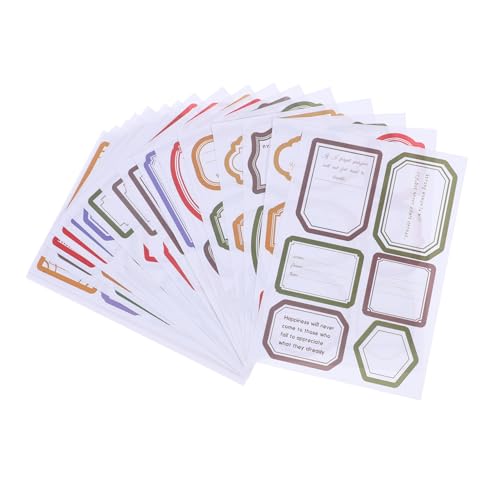 Mikikit 24 Stück Teiliges Vintage Notizblock mit Selbstklebenden Portablen Memo Pads Einzigartige Randdesigns für Kreatives Journaling Scrapbooking und Planergestaltung Mikikit 24 Stück Teiliges Vintage Notizblock mit Selbstklebenden Portablen Memo Pads Einzigartige Randdesigns für Kreatives Journaling Scrapbooking und Planergestaltung von Mikikit