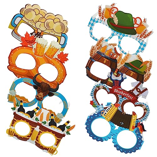 Mikikit 24Stücke Oktoberfest Papierbrillen Partyzubehör Für Feiern Fotorequisiten Für Kostümpartys Familienfeiern Und Cosplay Einfache Handhabung Und Perfektes Tragegefühl Mikikit 24Stücke Oktoberfest Papierbrillen Partyzubehör Für Feiern Fotorequisiten Für Kostümpartys Familienfeiern Und Cosplay Einfache Handhabung Und Perfektes Tragegefühl von Mikikit