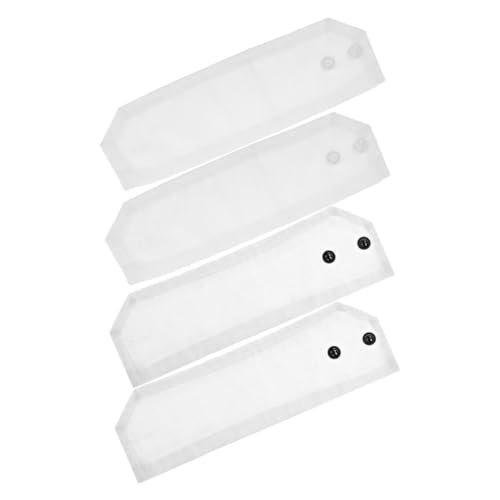 Mikikit 2Paar Abnehmbare Handgelenksmanschette für Weiße Dekorative Falsche Hemdsärmel Vielseitige Accessoires für Blusen und Mäntel Elegantes Design Mikikit 2Paar Abnehmbare Handgelenksmanschette für Weiße Dekorative Falsche Hemdsärmel Vielseitige Accessoires für Blusen und Mäntel Elegantes Design von Mikikit