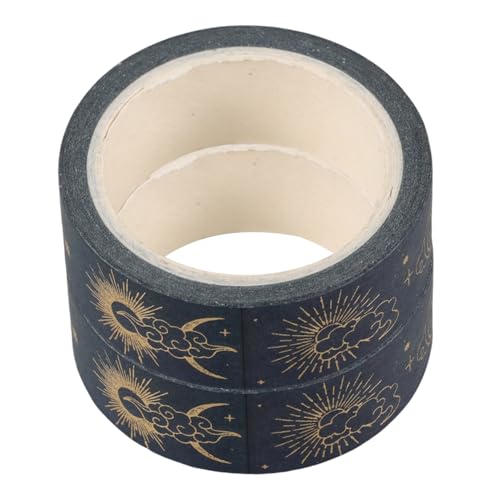 Mikikit 2Rollen Washi Tape Dekoratives Klebeband für Scrapbooking DIY Bastelprojekte Handbuch Dekore Design Vielseitig Einsetzbar für Gestaltungen Mikikit 2Rollen Washi Tape Dekoratives Klebeband für Scrapbooking DIY Bastelprojekte Handbuch Dekore Design Vielseitig Einsetzbar für Gestaltungen von Mikikit