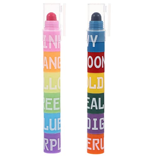 Mikikit 2Sätze Hochwertige Highlighter Stifte Verschiedenen Kreative Marker für Studenten Markieren Zeichnen und Notieren Leicht Mikikit 2Sätze Hochwertige Highlighter Stifte Verschiedenen Kreative Marker für Studenten Markieren Zeichnen und Notieren Leicht von Mikikit