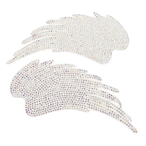 Mikikit 2Stücke Glitzer Patches mit Strass Aufnäher für DIY Kleidung Taschen und Hüte für Partys und Projekte Leicht Anzubringen Mikikit 2Stücke Glitzer Patches mit Strass Aufnäher für DIY Kleidung Taschen und Hüte für Partys und Projekte Leicht Anzubringen von Mikikit