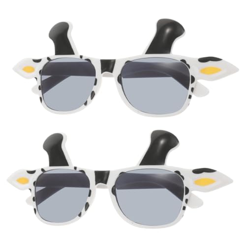 Mikikit 2Stücke Kuh Sonnenbrille Witzige Brillen Requisiten für Partys Cosplay Accessoires für Halloween Geburtstagsfeiern Themenpartys Langlebig Mikikit 2Stücke Kuh Sonnenbrille Witzige Brillen Requisiten für Partys Cosplay Accessoires für Halloween Geburtstagsfeiern Themenpartys Langlebig von Mikikit
