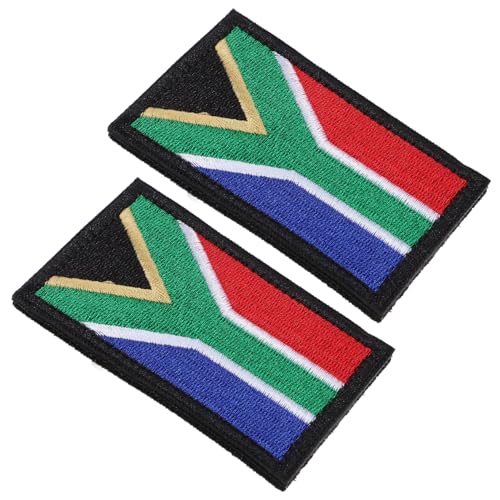 Mikikit 2Stücke Südafrika Arm Patches mit Flaggen Design Patches für Kleidung und Ausrüstung Dekorieren Langlebig und Leicht Anzubringen Mikikit 2Stücke Südafrika Arm Patches mit Flaggen Design Patches für Kleidung und Ausrüstung Dekorieren Langlebig und Leicht Anzubringen von Mikikit