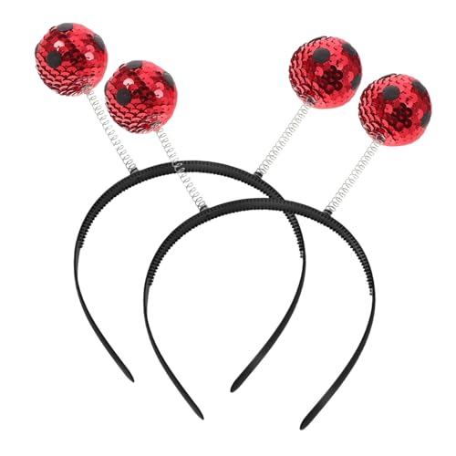 Mikikit 2pcs Dress -up Stirnband Für Kinder Tierkostümzubehör Antennen Stirnband Für Kleinkinder Kreative Und Niedliche Haarzubehör Für Bühnenperformance -themenparty Party von Mikikit